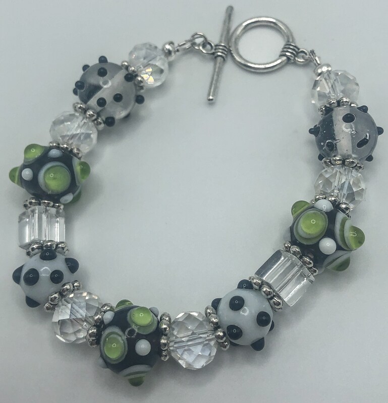 Bracelet - glass beads